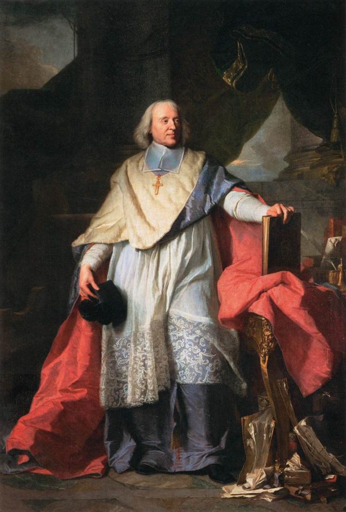Portrait de Bossuet en habit épiscopal, par Hyacinthe Rigaud