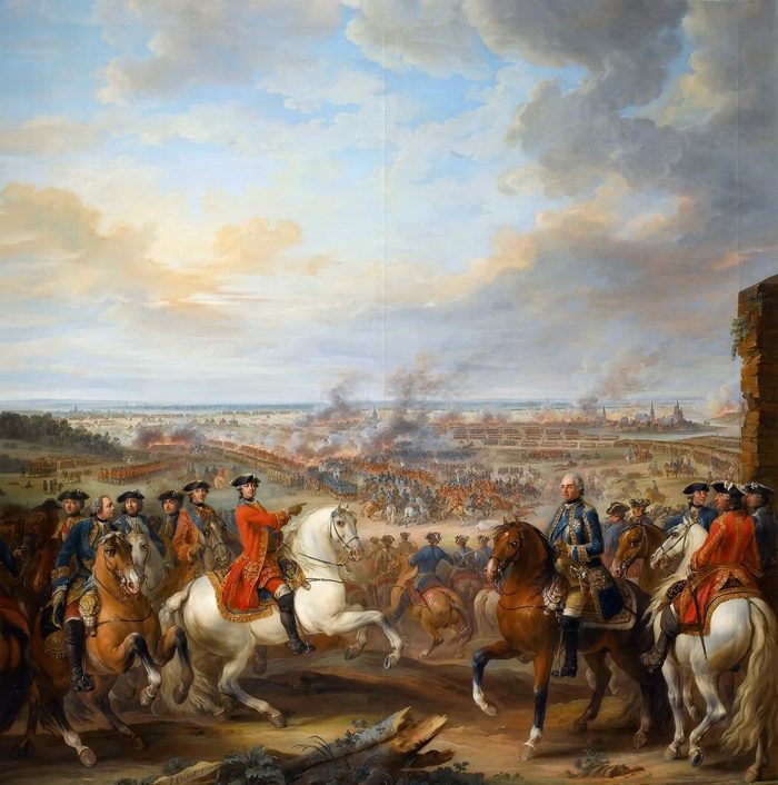 Vue générale de la bataille de Fontenoy, par Pierre Lenfant